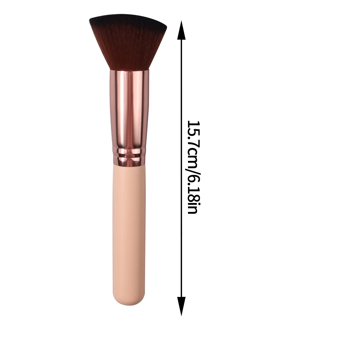Angled Beauty Brush in Use