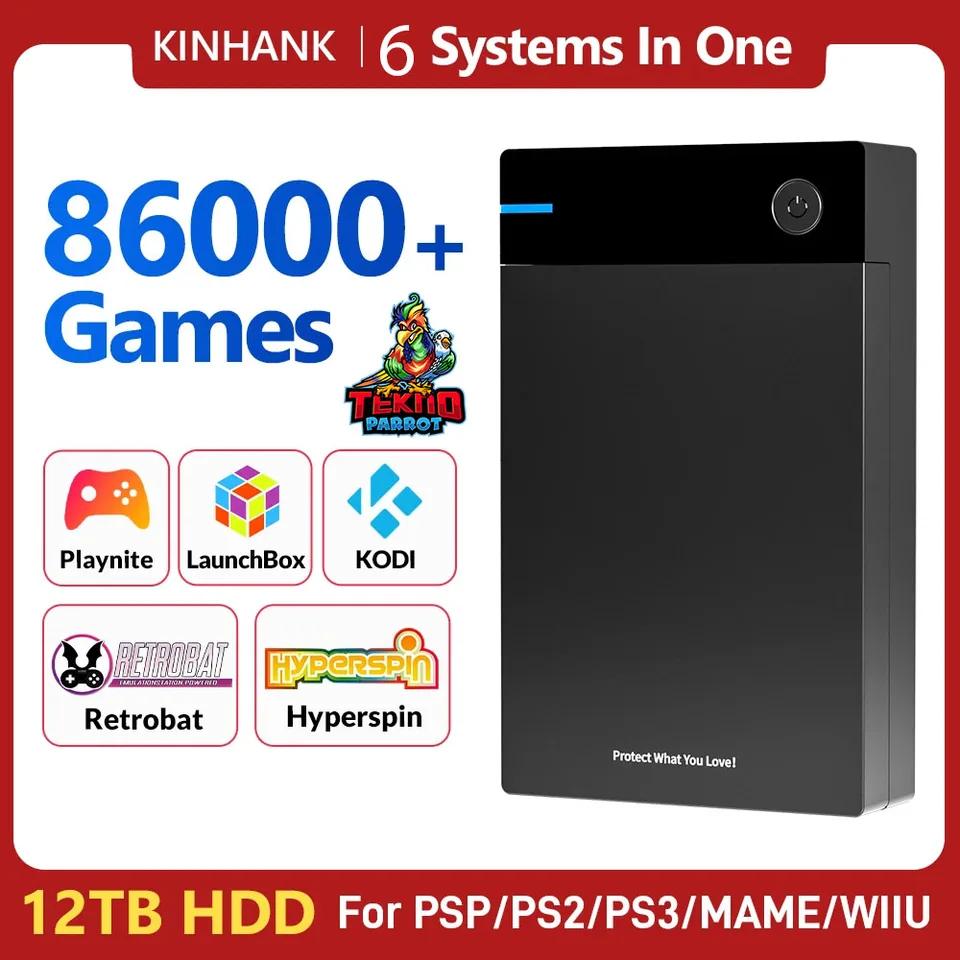 KinHank hyperspin HDD 12TB KinHank hyperspin HDD 12TB