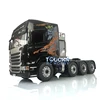 LESU 1/14 8*8 RC Tractor Truck Model Metal Chassis Painted Cabin Set Servo Motor Remote Control Vehicle Car for Boys Toys 1