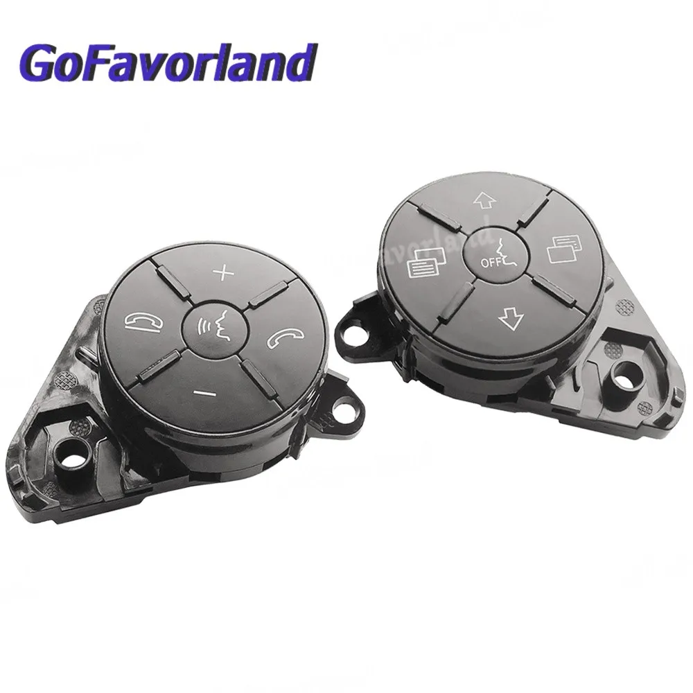 Pair Gray Left Right Steering Wheel Switch Repair Button 1648700558