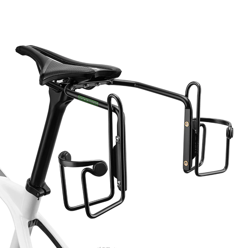 ROCKBROS Bicycle Water Bottle Cage Aluminum Alloy Cycling Water Cup Holder MTB Road Kettle