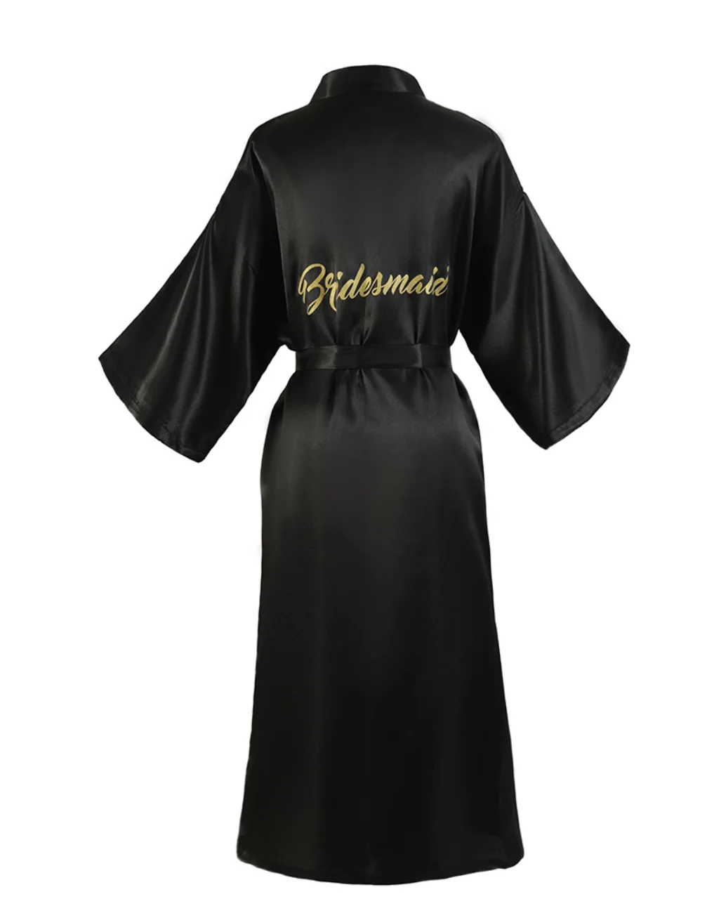 Women Sleepwear Kimono Bathrobe Gown Bride Robes