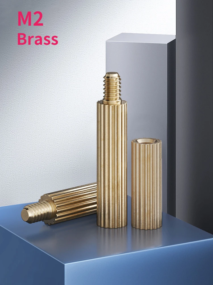 

M2 Copper Column Screw Round Security Double Pass Copper Column Camera Stud Single Head Copper Column