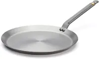 Buyer MINERAL B Carbon Steel Crepe & Tortilla Pan - 12” - Ideal for Making & Reheating Crepes, Tortillas & Pancakes - Natural 1