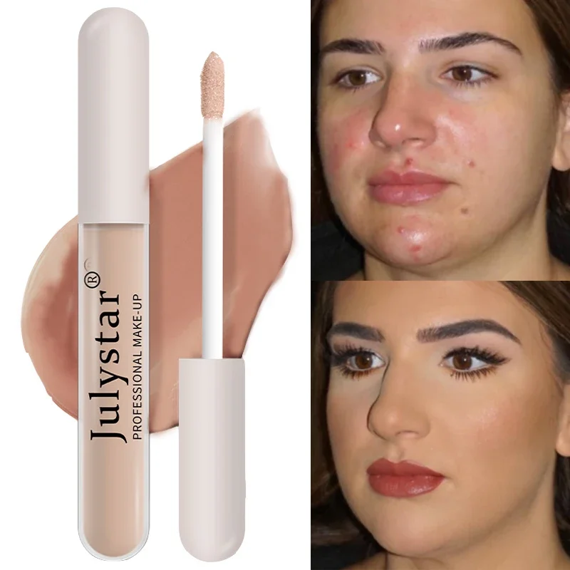 

Moisturizing Liquid Concealer Modify Skin Tone Long Lasting Full Cover Acne Spots Dark Circles Liquid Base Foundation Cosmetics