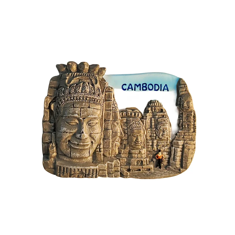 Asia Cambodia Customs And Culture 3D Refrigerator Magnets Fridge Magnetic Tourist Souvenir Decoration Articles Handicraft Gifts magnetic fridge magnets,magnetic sticker,magnetic fridge stickers