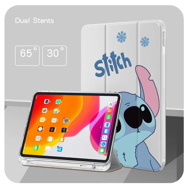 Miniso-capa para Tablet Cartoon Stitch Capa Protetora para Ipad Pro Air 10 Geração 10.9 Mini 2023 - Imagem 3