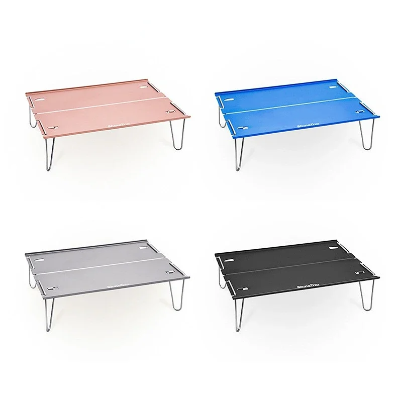

Outdoor Picnic Folding Table Portable Small Tea Teapoy Camping Aluminum Small Tea Tables Lightweight Mini Coffee Table