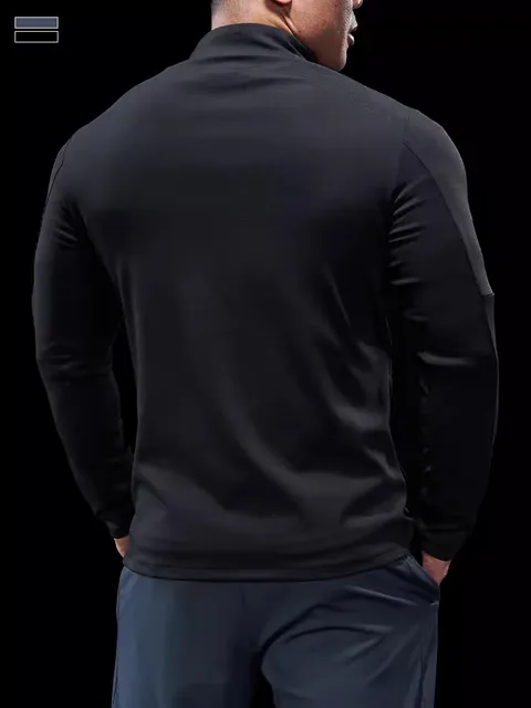 Turn Down Collar Men's Sports & Fitness Jacket - Image 3