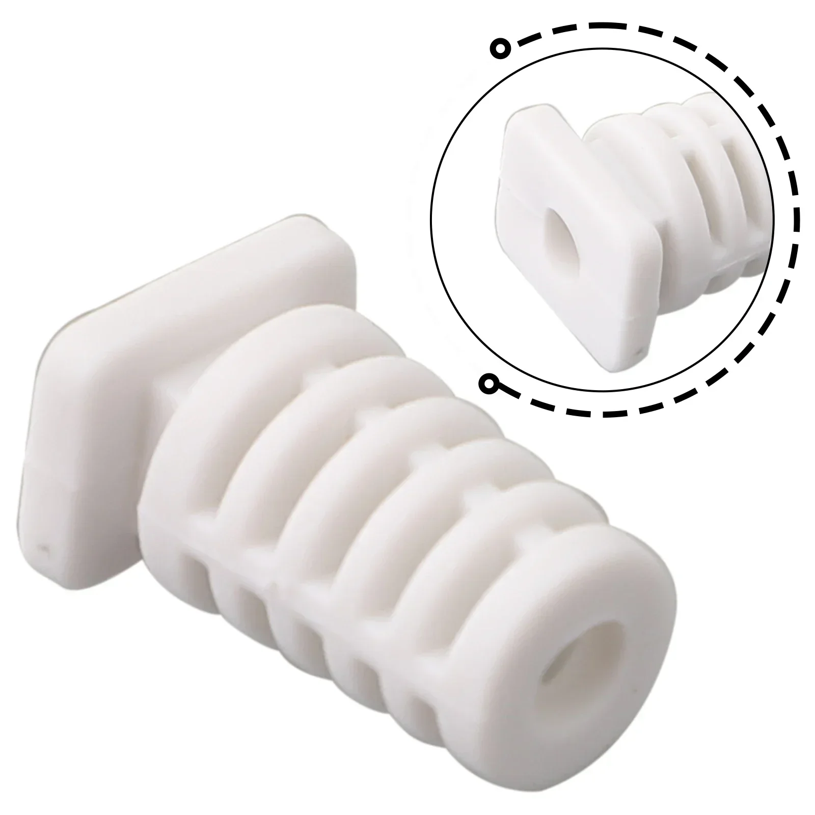 10PCS Cable Gland Connector 2.8-5.6mm Rubber Strain Relief Cable Protectors Glands Power Tool Household Appliances electrical connector cable gland strain relief bushing