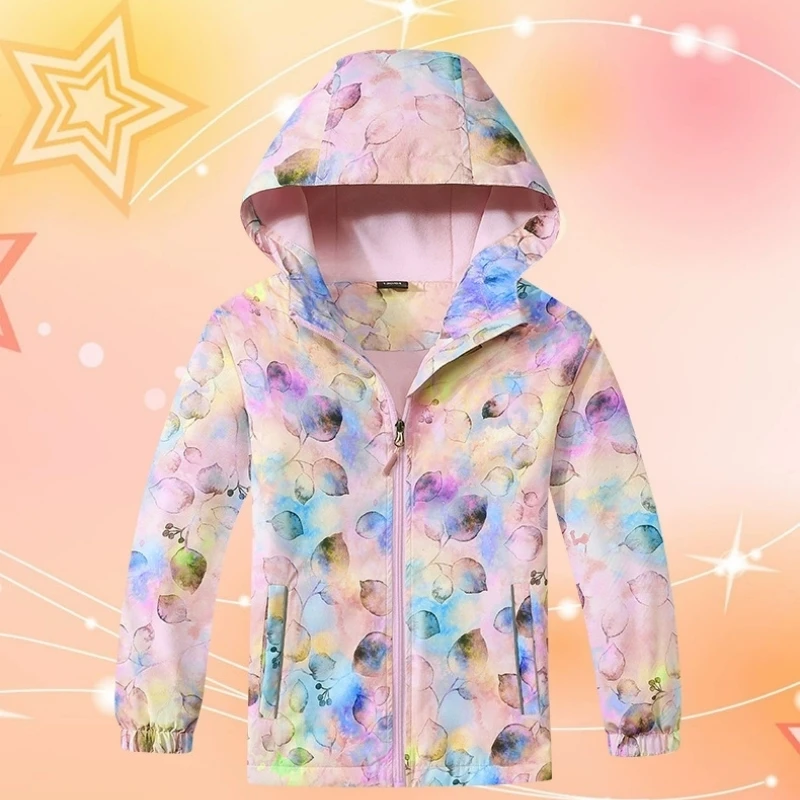 Giacca Impermeabile Bambino Con Cappuccio, Leggera E Antivento, Per Bambini 3-12 Anni, Ideale Per Scuola E Tempo Libero - Foto 2