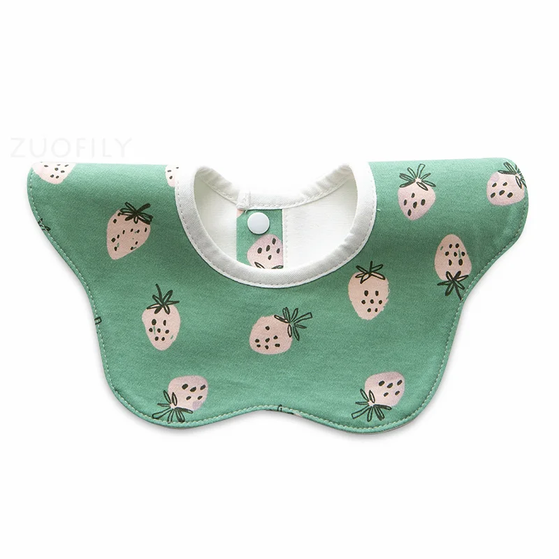 Baby Girl Boy Feeding Drool Bibs Waterproof Apron Saliva Towel 360 Degree Rotation Bandanas Burp Cloths Cotton Stuff for Newborn cool baby accessories Baby Accessories