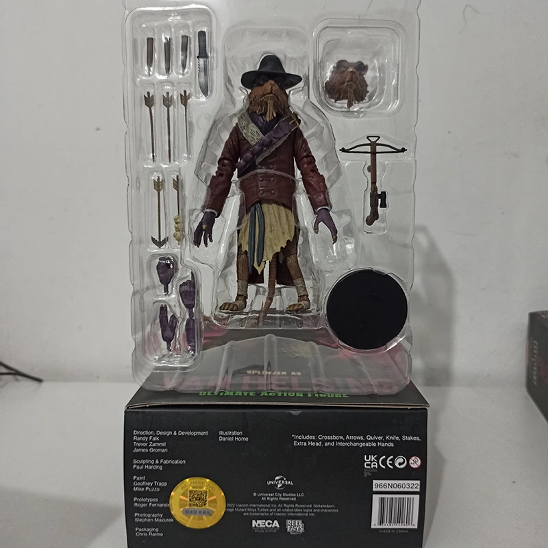 NECA: Tartarughe Ninja (mirage Comics) Action Figura Savanti Romero 18