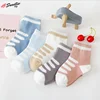 5Pairs Baby Socks Newborn Baby Boy Socks 0-1-3-7Y Kids Pure Cotton Animal Design Fadeless Soft Children's Socks for Girls 3