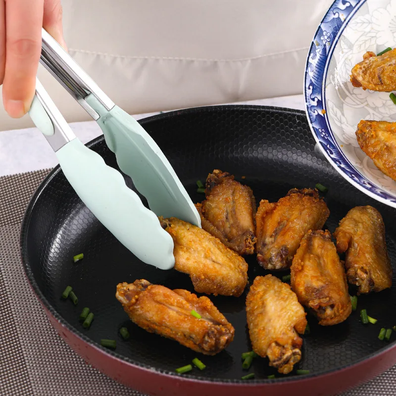 12PCS Silicone Kitchenware Non-Stick Cookware Kitchen Utensils Set Spatula Shovel Egg Beaters Wooden Handle Cooking Tool Set