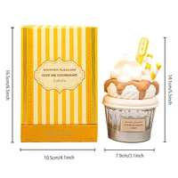 Parfum à la crème glacée crémeuse – Coffret cadeau parfumé sucré, 75 ml. Un parfum du Moyen-Orient pour femmes, fragrance arabe 3