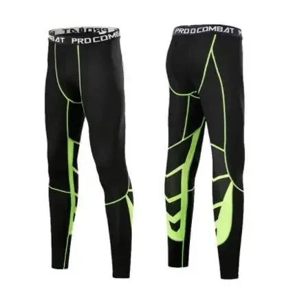 Men's Compression Pants Cycling Running Basketball Soccer Elasticity Sweatpants Fitness Tights Legging Trousers Rash Guard sports leggings compression pants