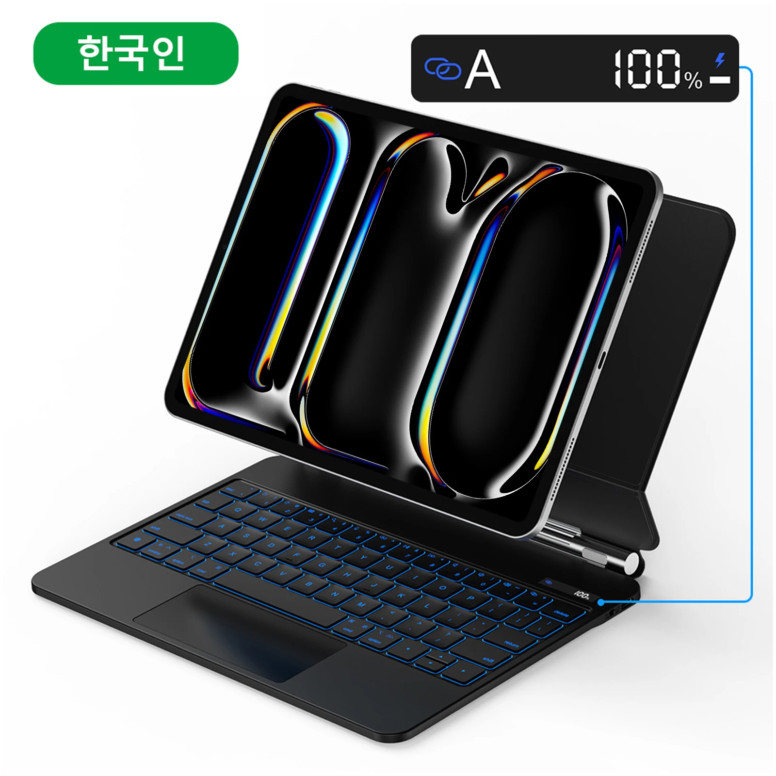 Magic Keyboard Case with Multi-Touch Trackpad for iPad Pro and iPad Air