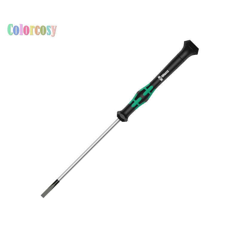 Wera 2035 Kraftform 마이크로 슬롯 정밀 스크루 드라이버, 전기기사, 광학기사, 정밀 기계, IT 하드웨어 피팅