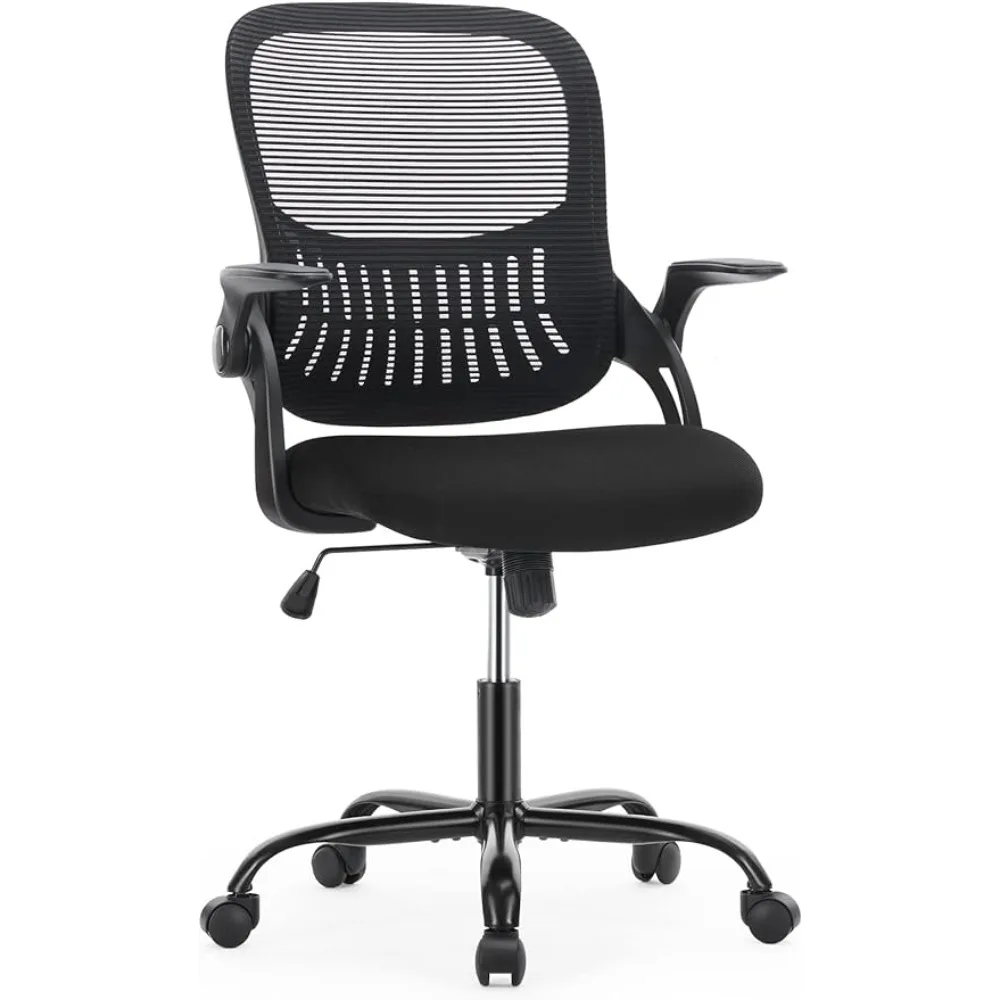 

Office Chair Mid Back Desk Chair Ergonomic Mesh Computer Gaming Chair with Larger Seat, Executive Freight Free