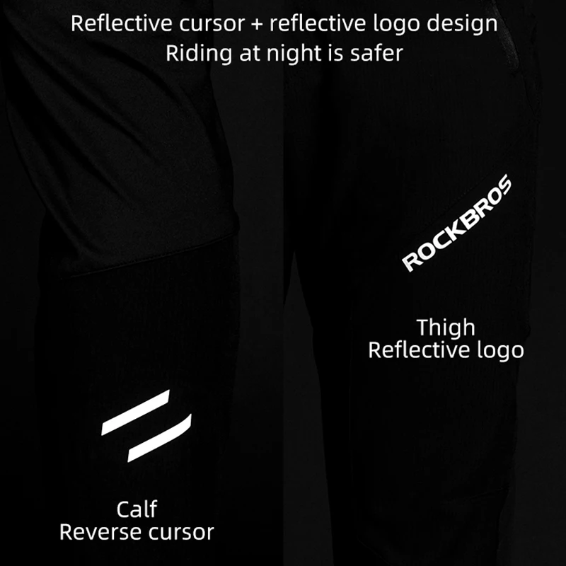 Bicycle Pants Cycling Trousers For Spring Summer MTB Road Bike Quick Drying Reflective Breathable Long women cycling pants men cycling pants