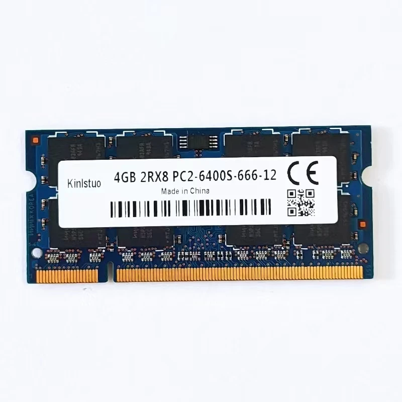 Description Picture 2 of itemDDR2 RAMS 4GB 800MHz Laptop Memory DDR2 4GB 2RX8 PC2-6400s-666-12 SODIMM 1.8V notebook memoria