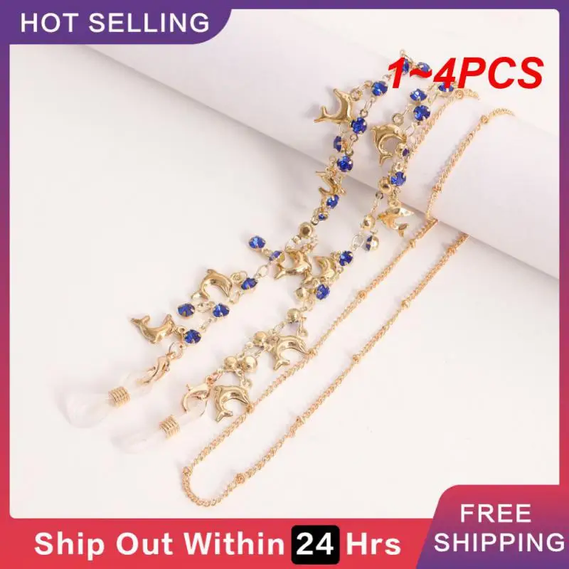 

1~4PCS Mask Hanging Rope Dolphin Leaf Pentagram Bohemian Sunglasses Rope Chain Women Men Mask Chains Eyeglasses Lanyard