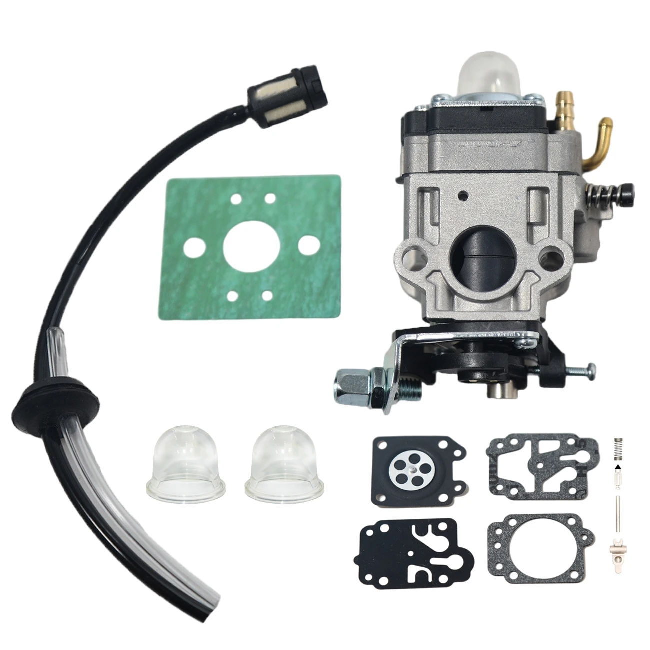 

15mm Brush Cutter Accessories Carburetor Fuel Tube Filter Kit For 43cc 52cc Engine Grass Cutter 40-5 44-5