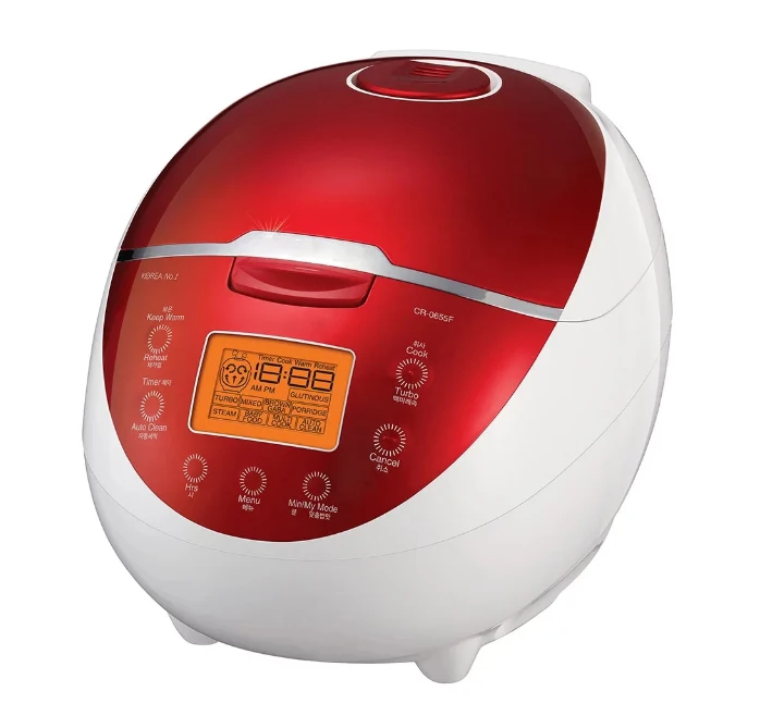 

6-Cup (Uncooked) Micom Rice Cooker | 12 Menu Options: Rice, Brown Rice & More, Nonstick Inner Pot, Designed in Korea