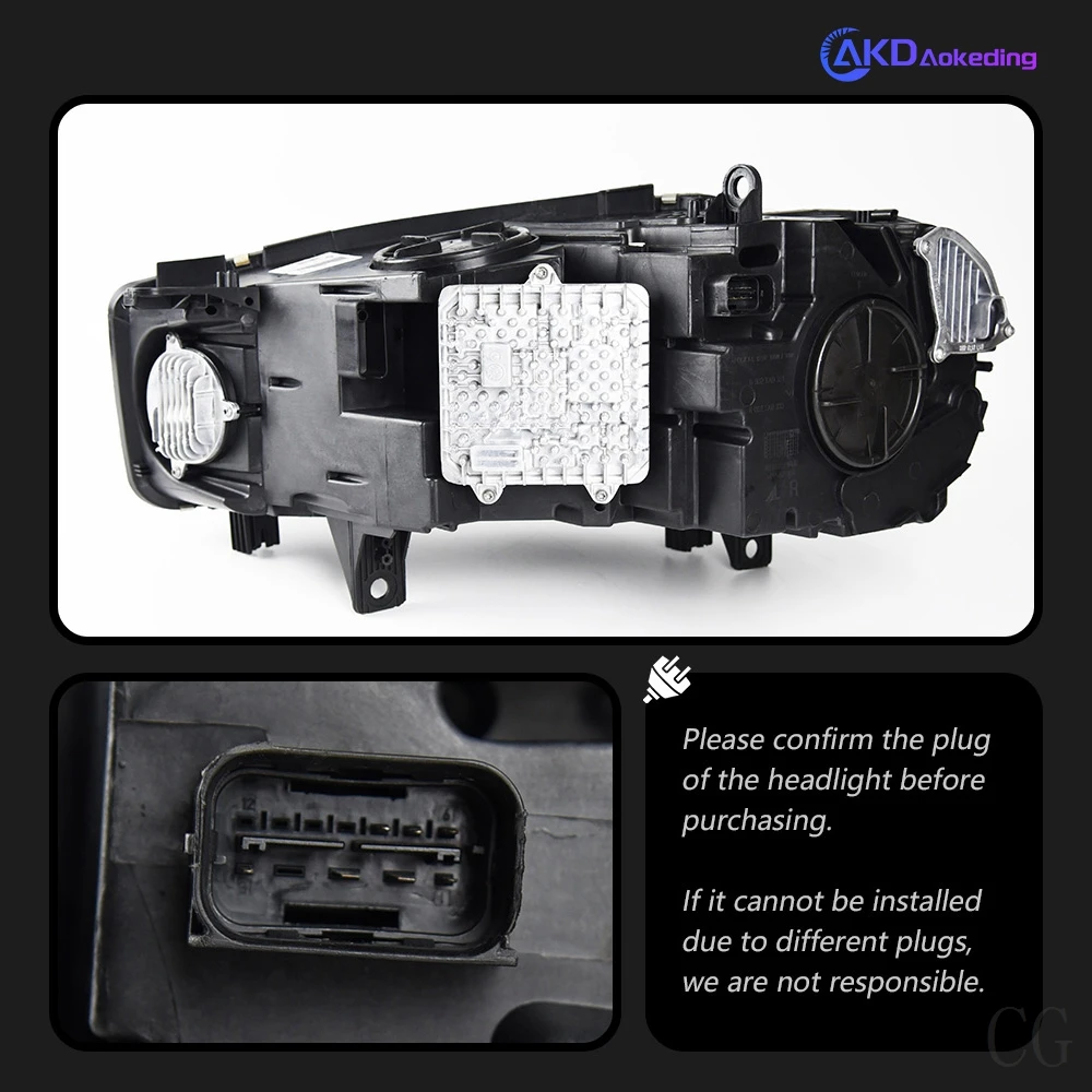 BMW X6 F16 左 LED ヘッドライト ヘッドランプ BMW X6 F16 左 LED ヘッドライト ヘッドランプ