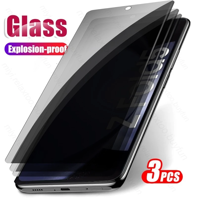 

Samsun ZFold5 5G Glass 3PCS 19D Privacy Tempered Glass For Samsung Galaxy Z Fold5 5G Fold5 SM-F946B 7.6" Screen Protector Film