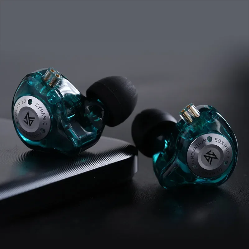 Wired Earphones Wired Earplugs In Ear Headphones Wired Headphones In Ear Earphones KZ EDX PRO X Dynamic Drive HIFI Bass Music Earbud Sport Noise Cancelling