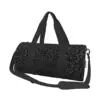 Gym Bag Black Cheetah Print Sports Bag with Shoes Leopard Animal Men Oxford Design Handbag Graphic Luggage Fitness Bag 1