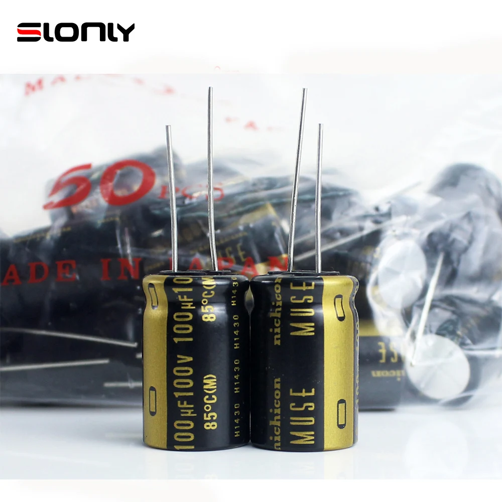 2pcs-10pcs Nichicon KZ 100V 100UF 100V 16x25mm 85° Capacitors Pitch 7.5mm Audio HIFI Filtering Electrolytic Capacitors 2pcs 100uf 400v 20x35mm kx series nichicon pitch 10mm 400v 100uf audio switching power supply electrolytic capacitor