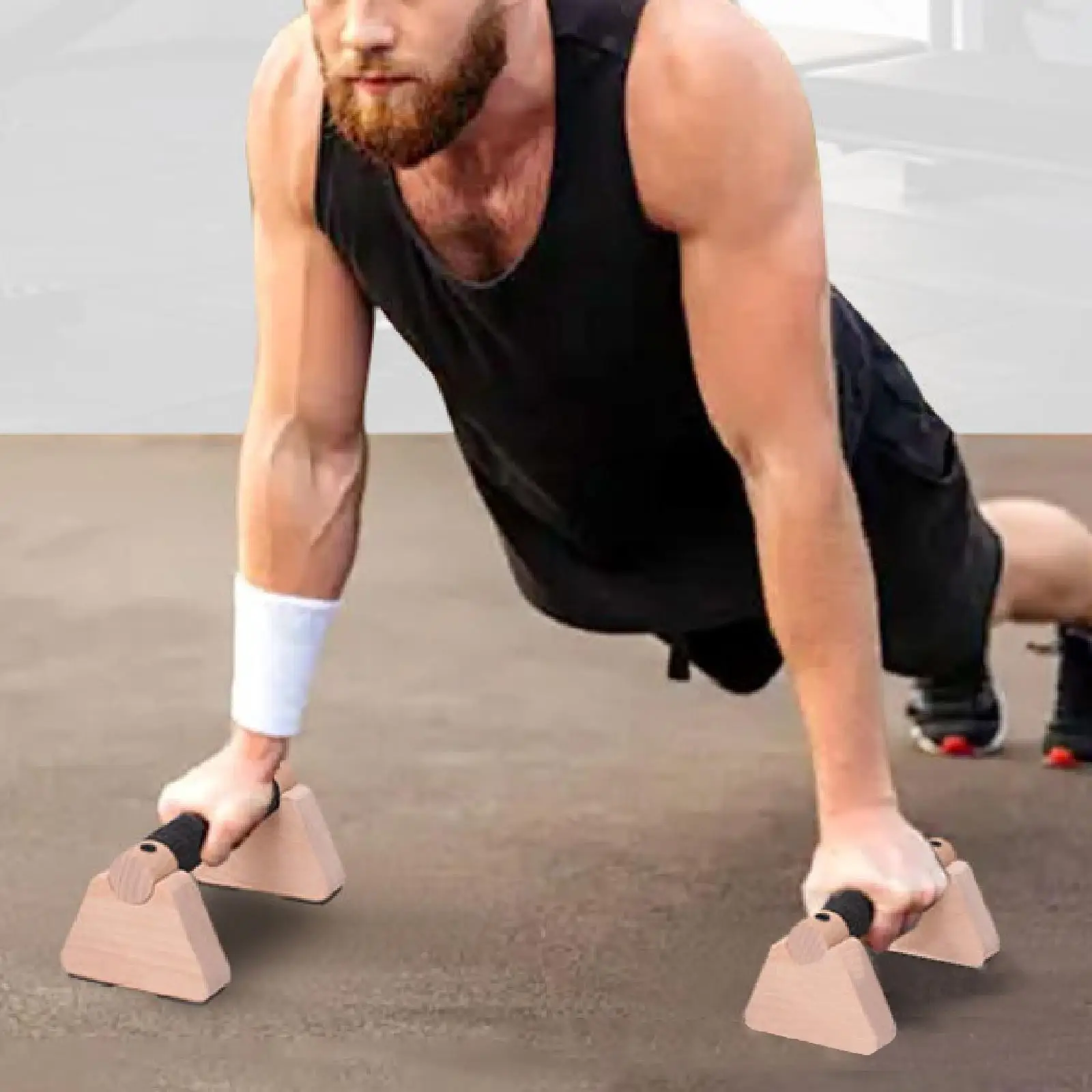 2pcs Push Up Bar Stardy Push Up Stand for fitness ground training