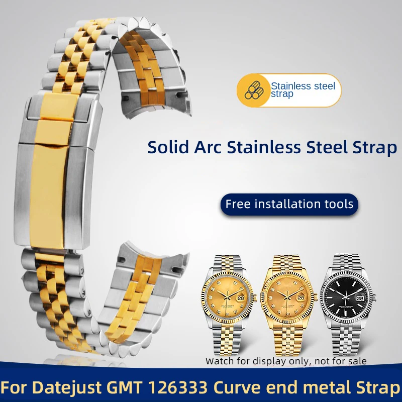 Wholesale Popular Stainless Steel Watch Band D123RSV_K0037785 main image 0