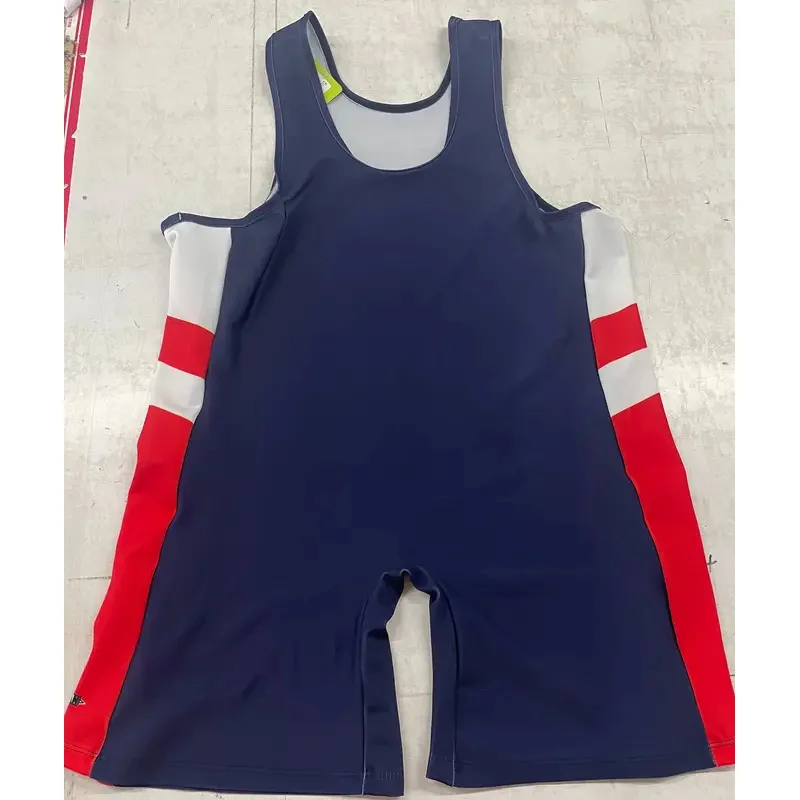 MATMAN FallGuys Fitness Men's Wrestling Singlets international jock One-Piece Powerlifting Canada Sport Clothing 5
