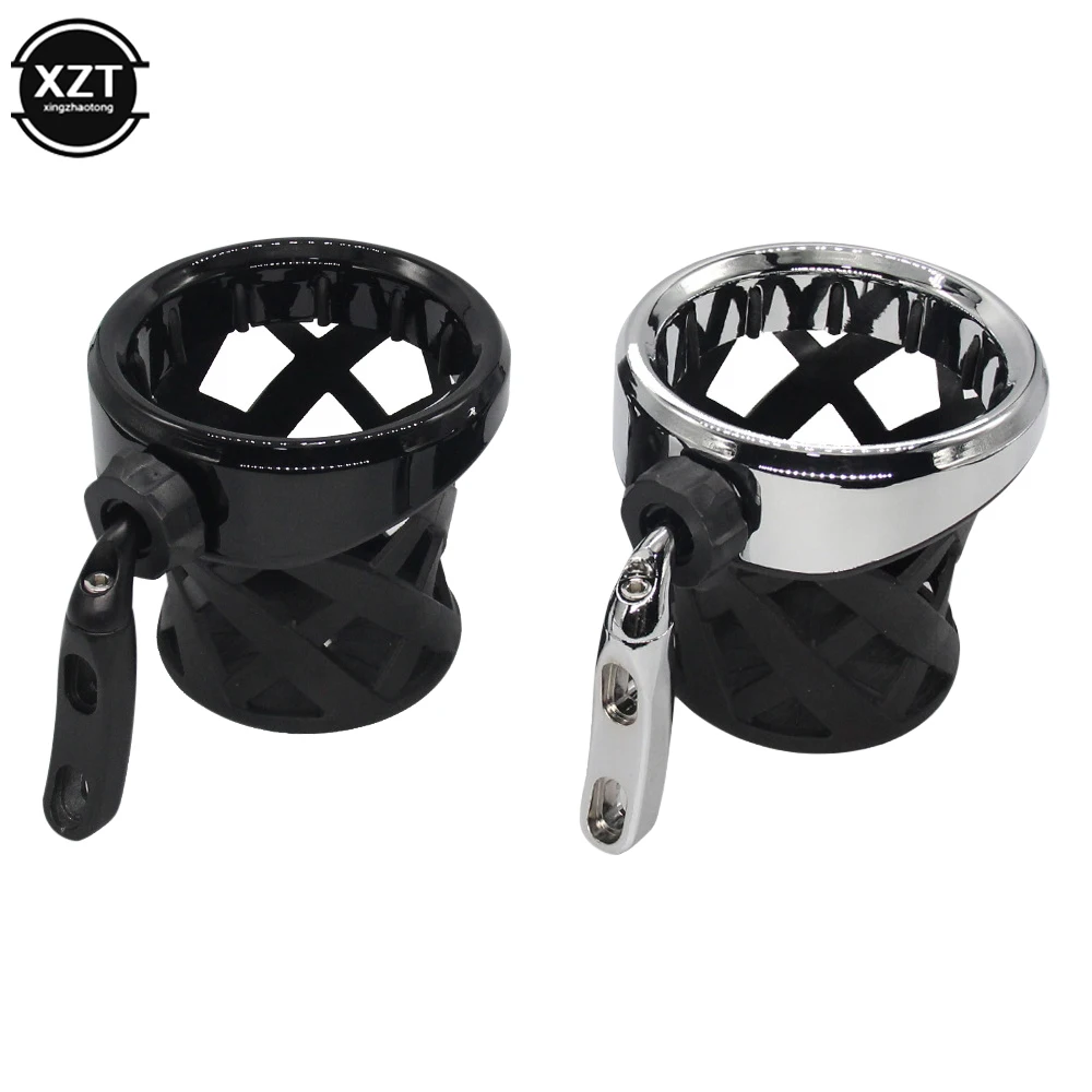 Motorcycle Handlebar Cup Holder Drinks Mounted For Harley Dyna Softail