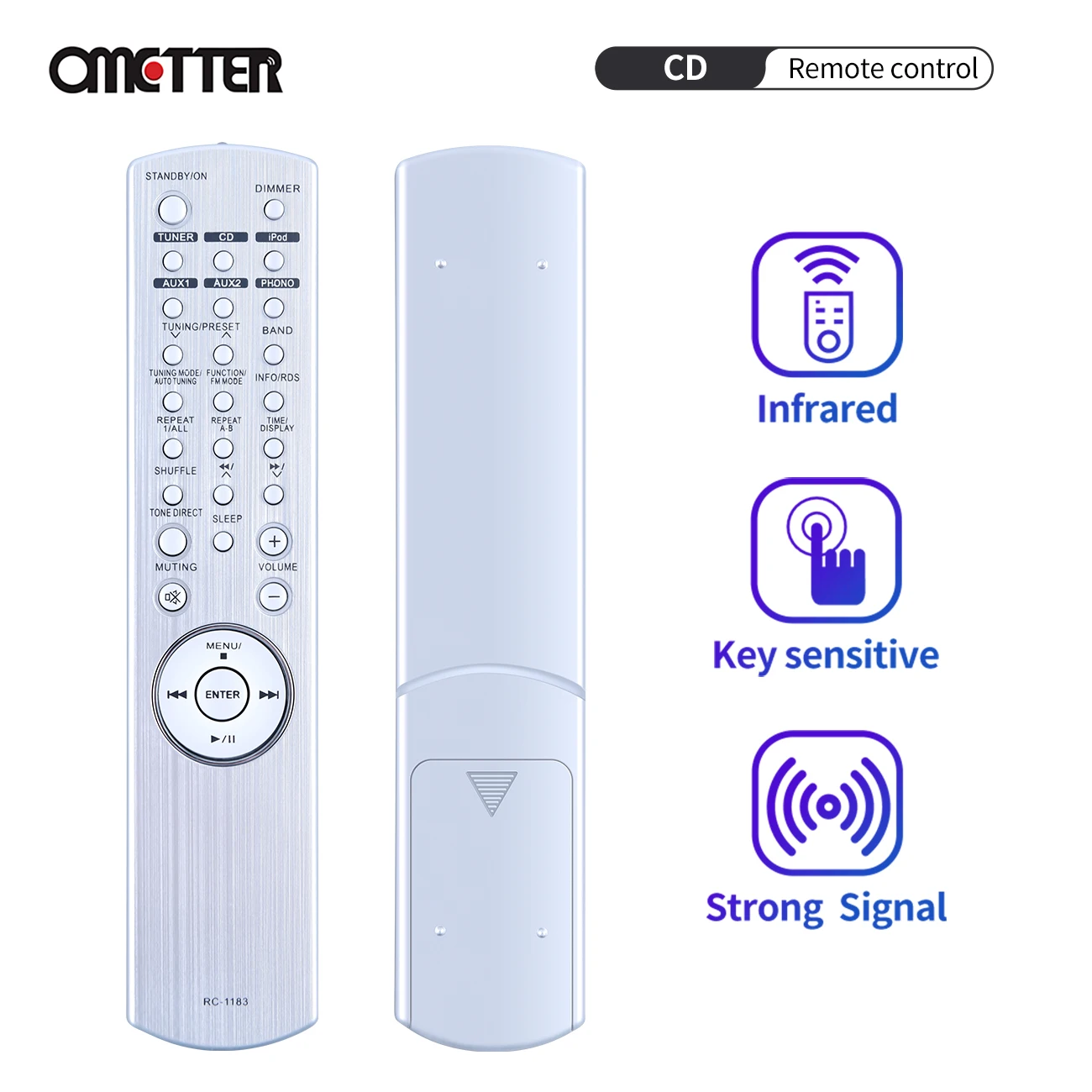 Nuovo Rc-1183 Adatto Per Telecomando Teac Rc1183