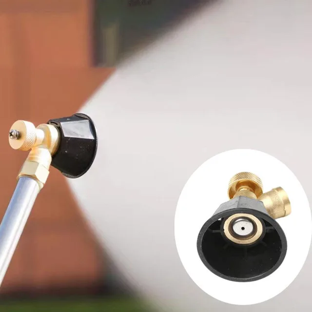 Sárgaréz Fúvóka Mezőgazdasági Porlasztás Állítható Ciklon Ötvözet Permetező Sprinkler Fej Gyümölcs Zöldséghez - Image 5