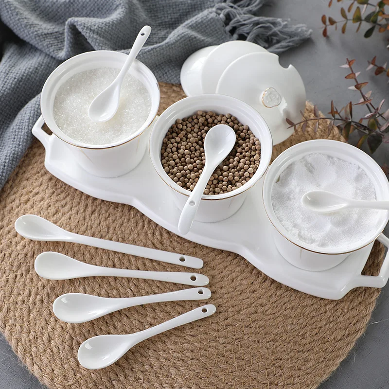 Set 5 Cucchiaini Da Caffè In Ceramica Bone China, Bianco Puro – Piccoli Cucchiai Da Tè, Gelato O Miscelazione, Lavabili In Lavastoviglie
