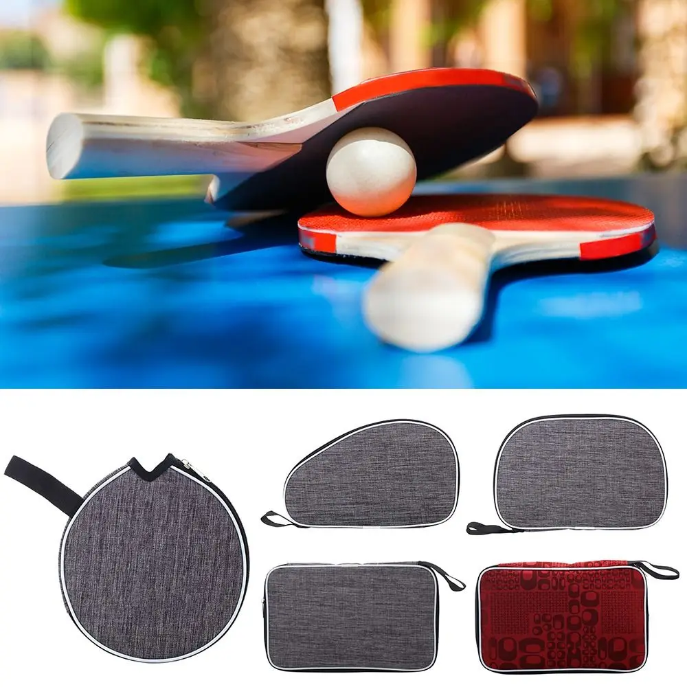 Description Picture 2 of itemTraining Professional Sport Supplies Ping Pong Paddles Case Table Tennis Rackets Bag With Belt Capacity Single Paddle