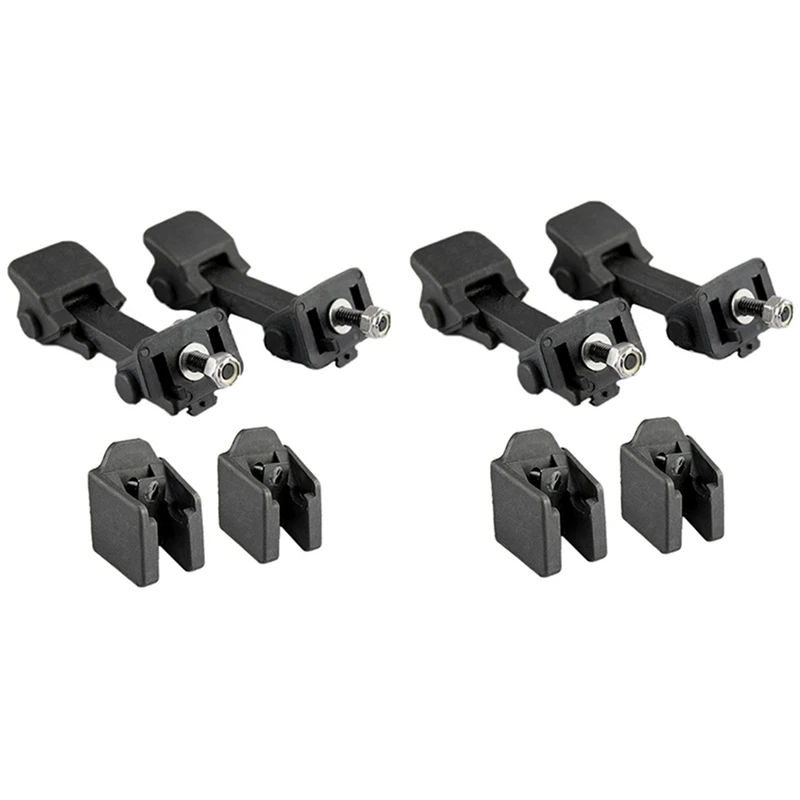 

2 пары, передняя защелка капота 55395653AF 55395652AC для Jeep Wrangler JK 2007-2018