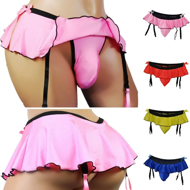 Slip Sexy à Volants pour Homme – Séduction Audacieuse & Confiance Assumée