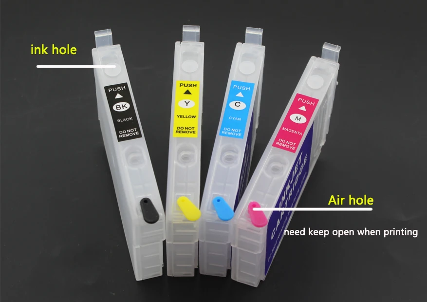 405 405xl Chip Resetter and refillable Cartridge For Epson WF-3820