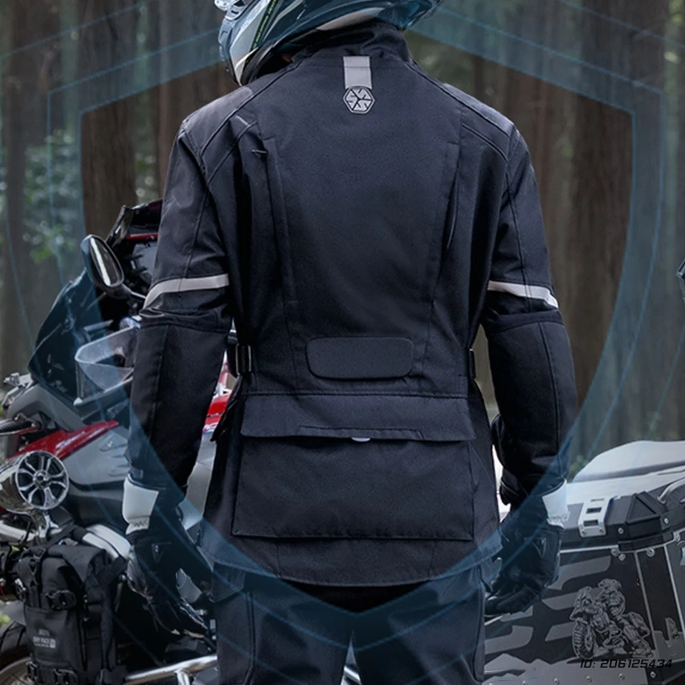 오토바이 라이딩 재킷 수트 방수 오토바이 바지 산악 자전거 사이클링 추락 방지 재킷 모토 크로스 재킷