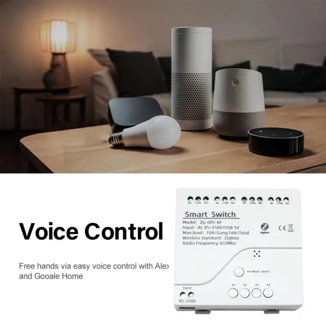 Interruttore Wi-Fi Intelligente Per Casa - Controllo Con App, Voce E Timer, Compatibile Con Alexa - Foto 4