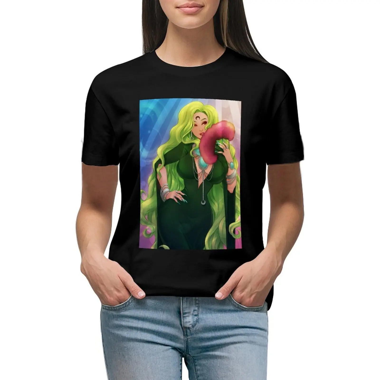 

Esmeraude T-shirt funny Female clothing tops Women