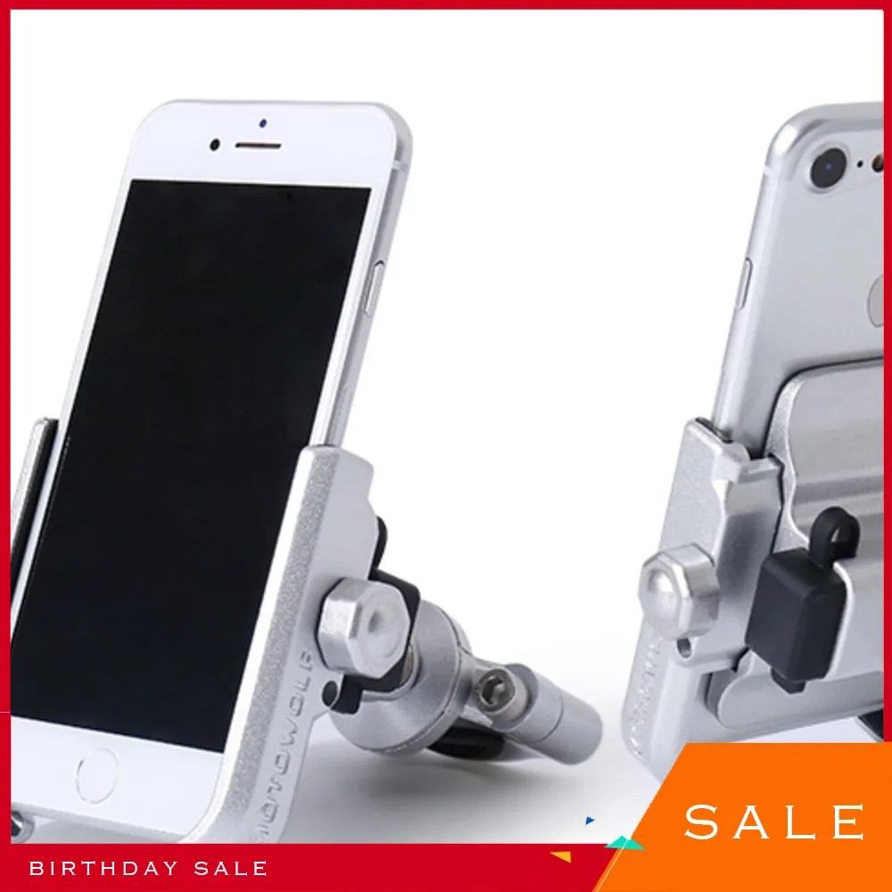 

Car Styling Motorcycle Modified Phone Holder With USB For BMW R1200GS R1250GSA F750GS F850GS G310GS F900R F900XR