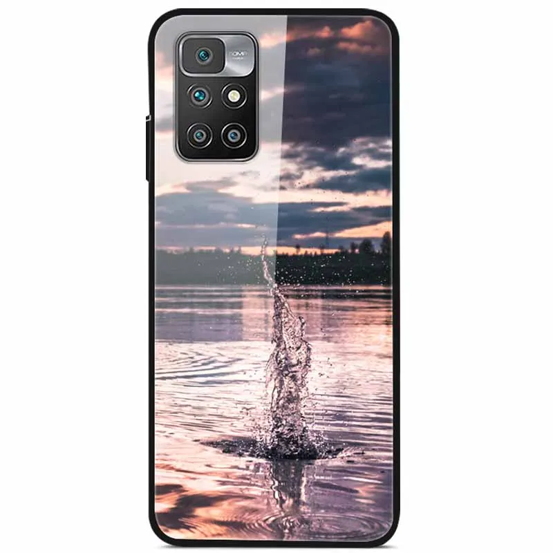 Space Starry Tempered Glass Phone Case - Durable Protective Cover